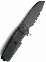 Боевой нож Extrema Ratio Task Compact Black 1/2 Serrated