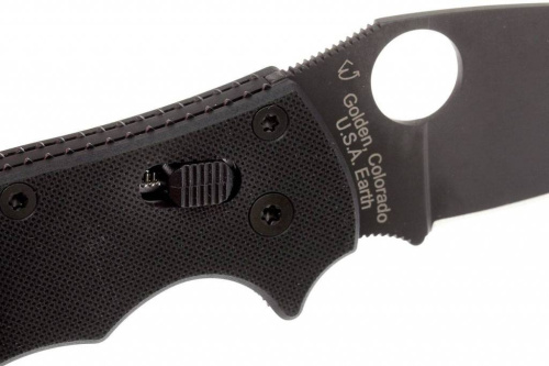 Складной нож Spyderco Manix 2 Black - 101GPBBK2 фото 6